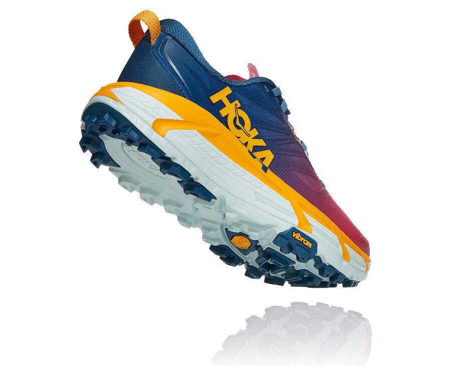 Hoka One One Trailsko Dame - Mafate Speed 3 - Blå - 368740OPI